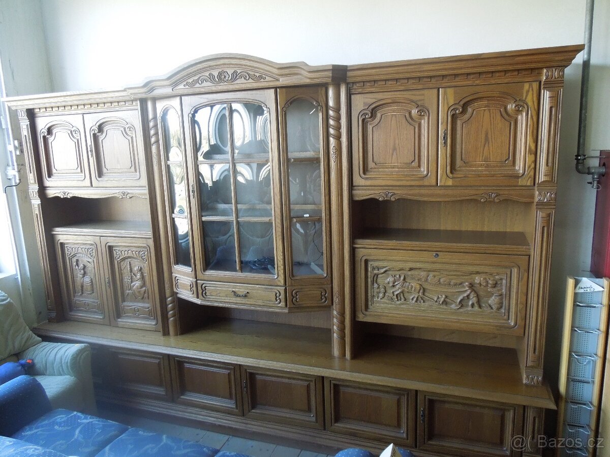 obývací stěna rustikál - 2