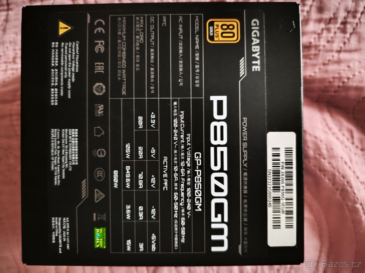 RTX 4070 Gigabyte Windforce 12G + P850GM zdroj - 2
