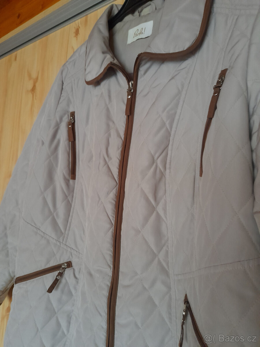 Bunda béžová podzimní - 2