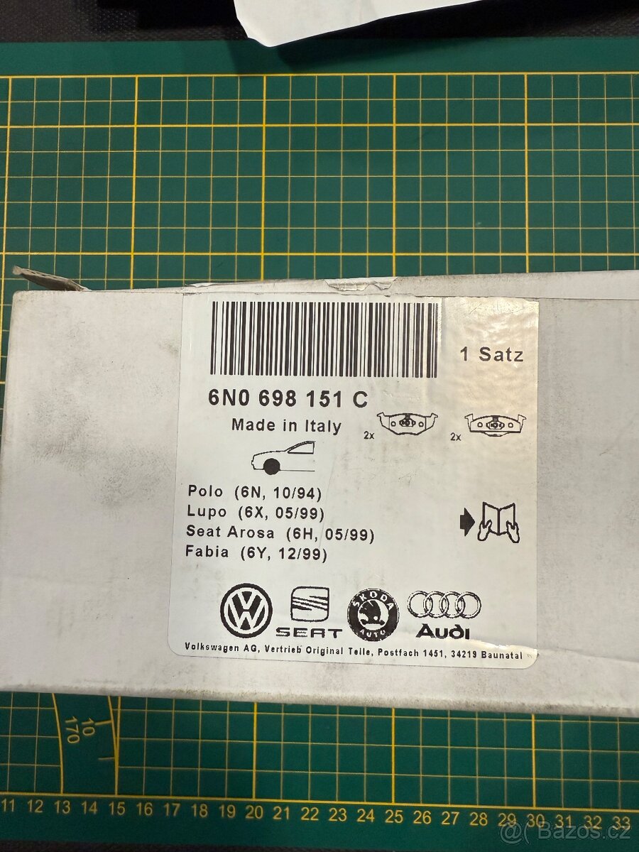 Fabia I, Fabia II , VW POLO LUPO, SEAT AROSA - 2