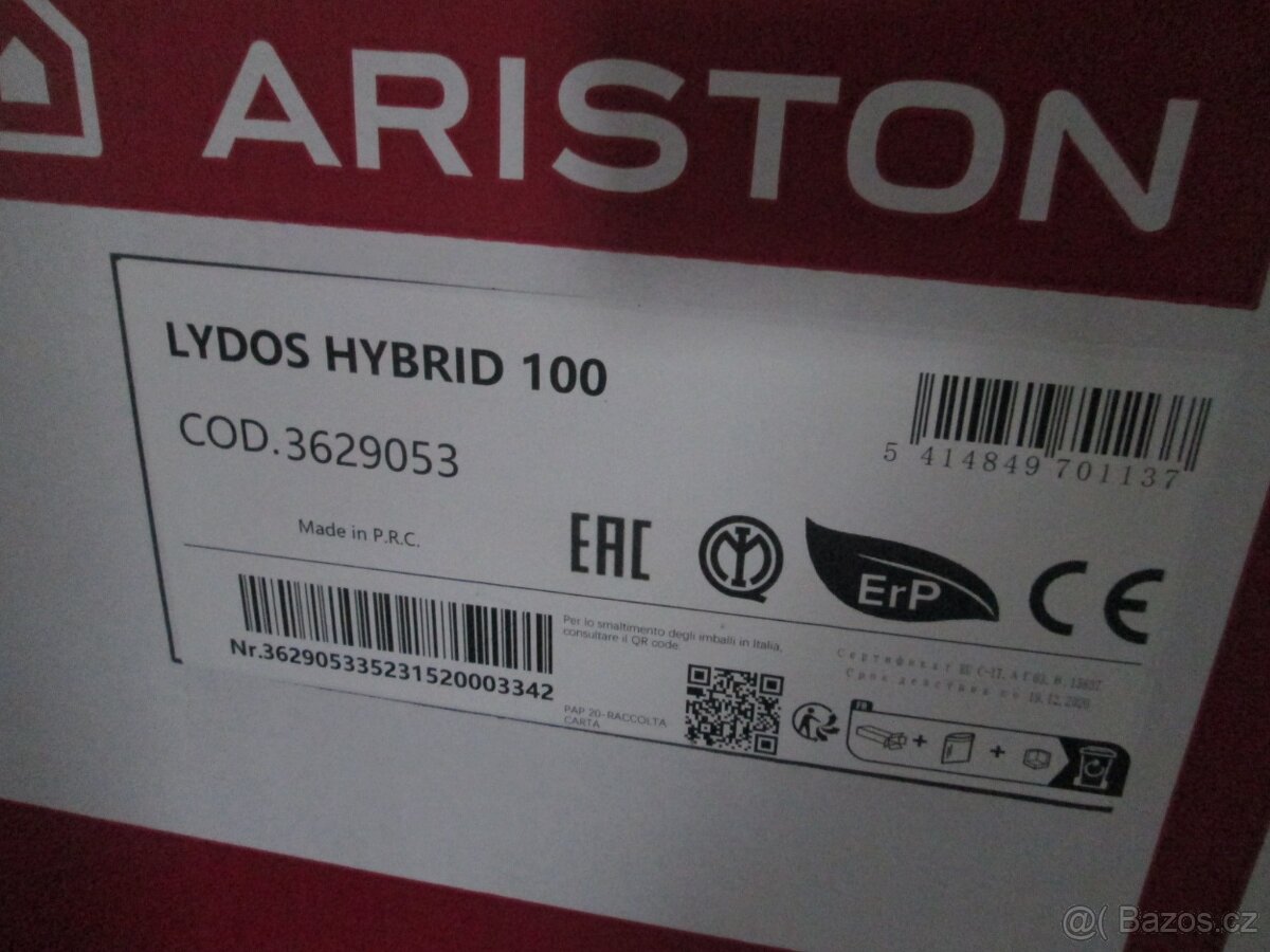 nový bojler Ariston hybrid - 2