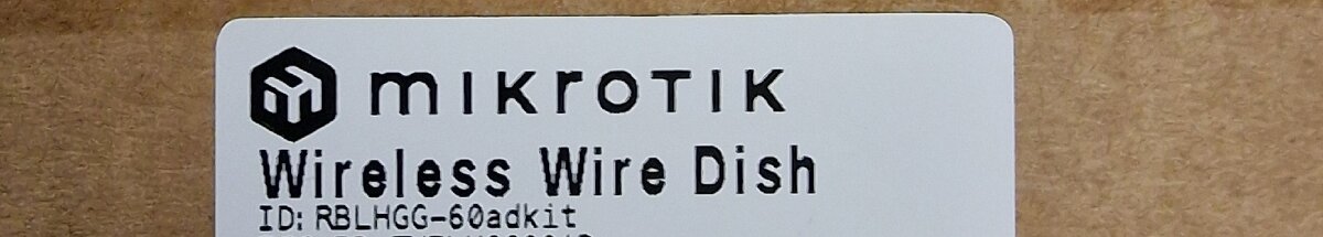 Mikrotik Wire Dish 60GHz pár nový nerozbalený - 2