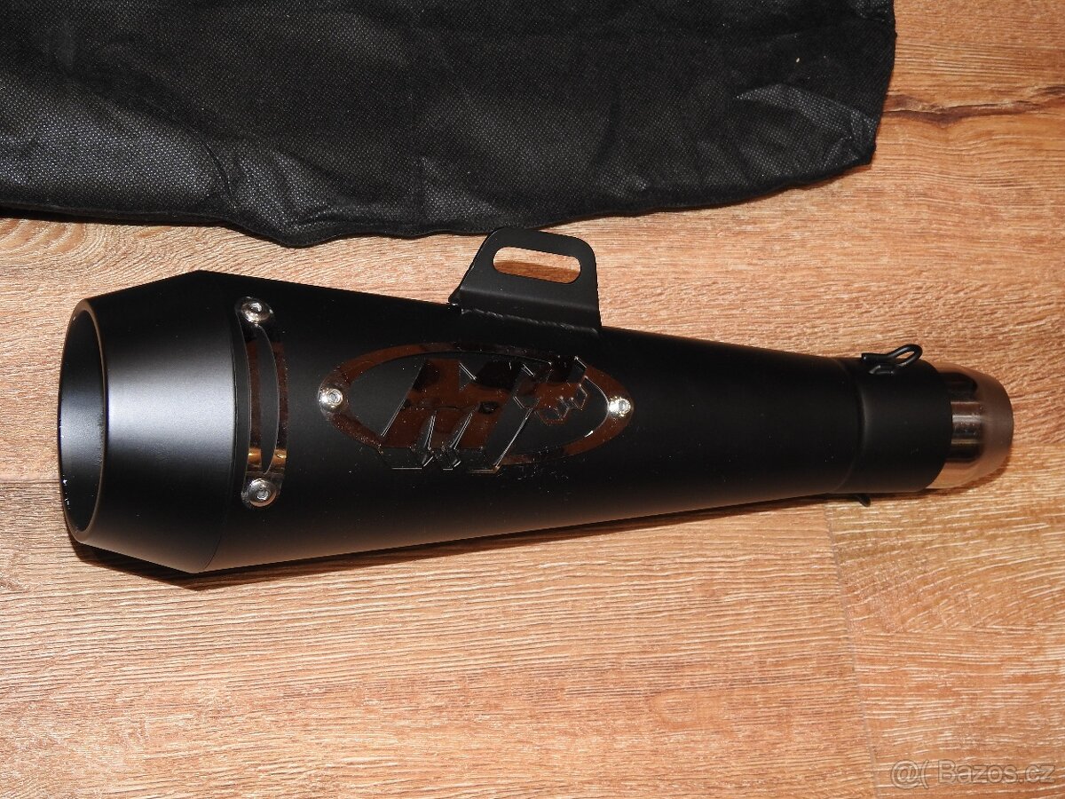 Laděný výfuk celonerezový černý mat. Nový - 2