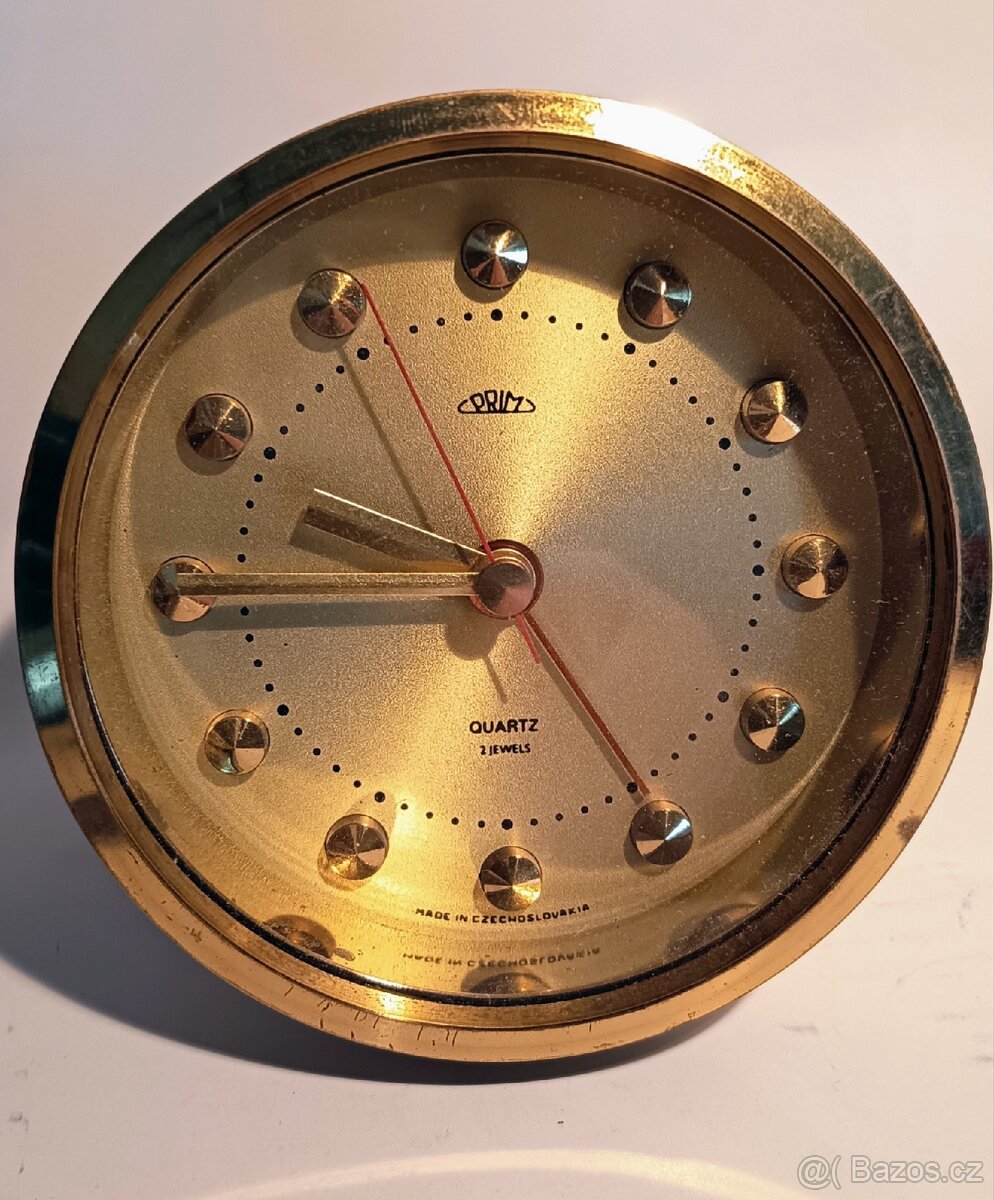 Budík Prim EXPO 60 ( válec) - 2