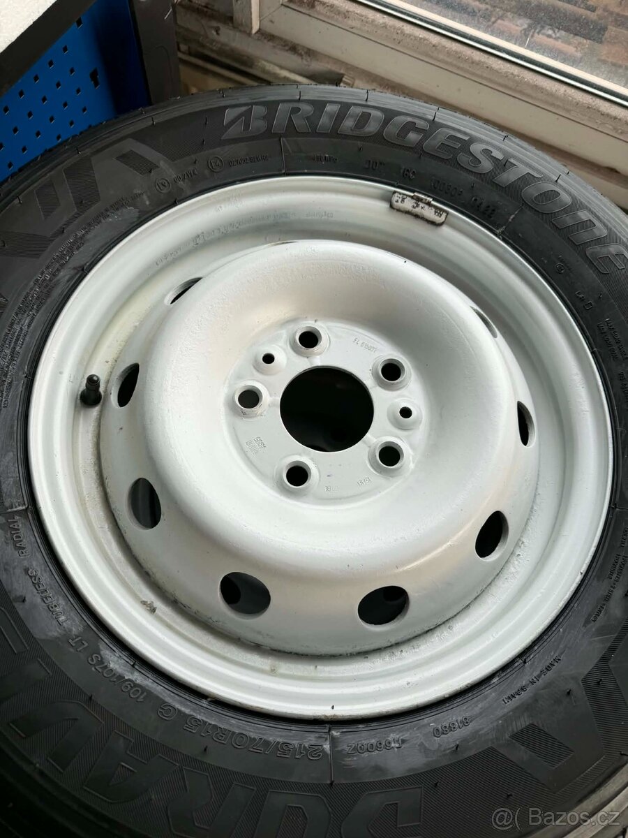 215/70r15 C nová obutá letní sada - 2