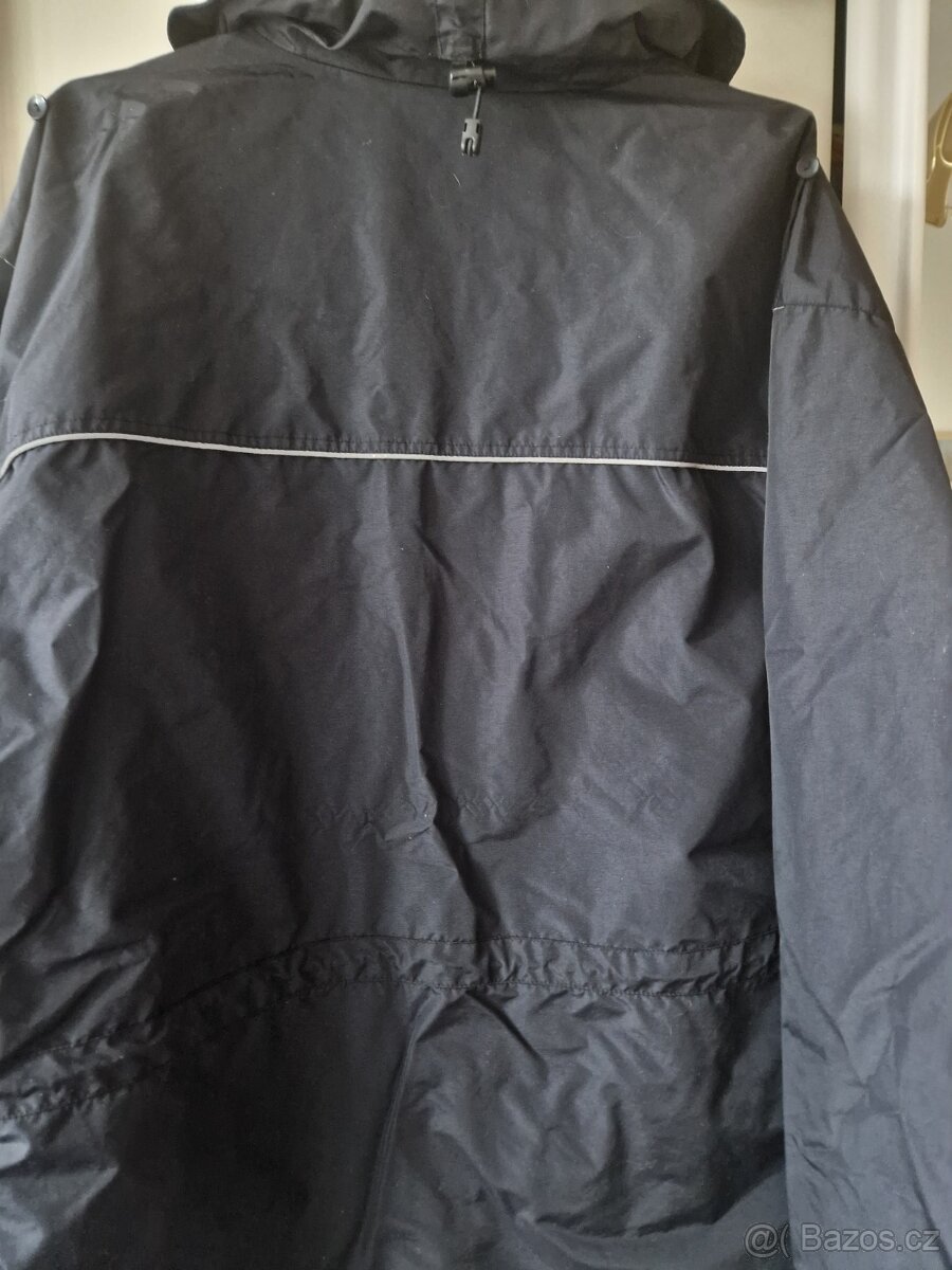 Nová pánská černá nepromokavá bunda XXL - 2