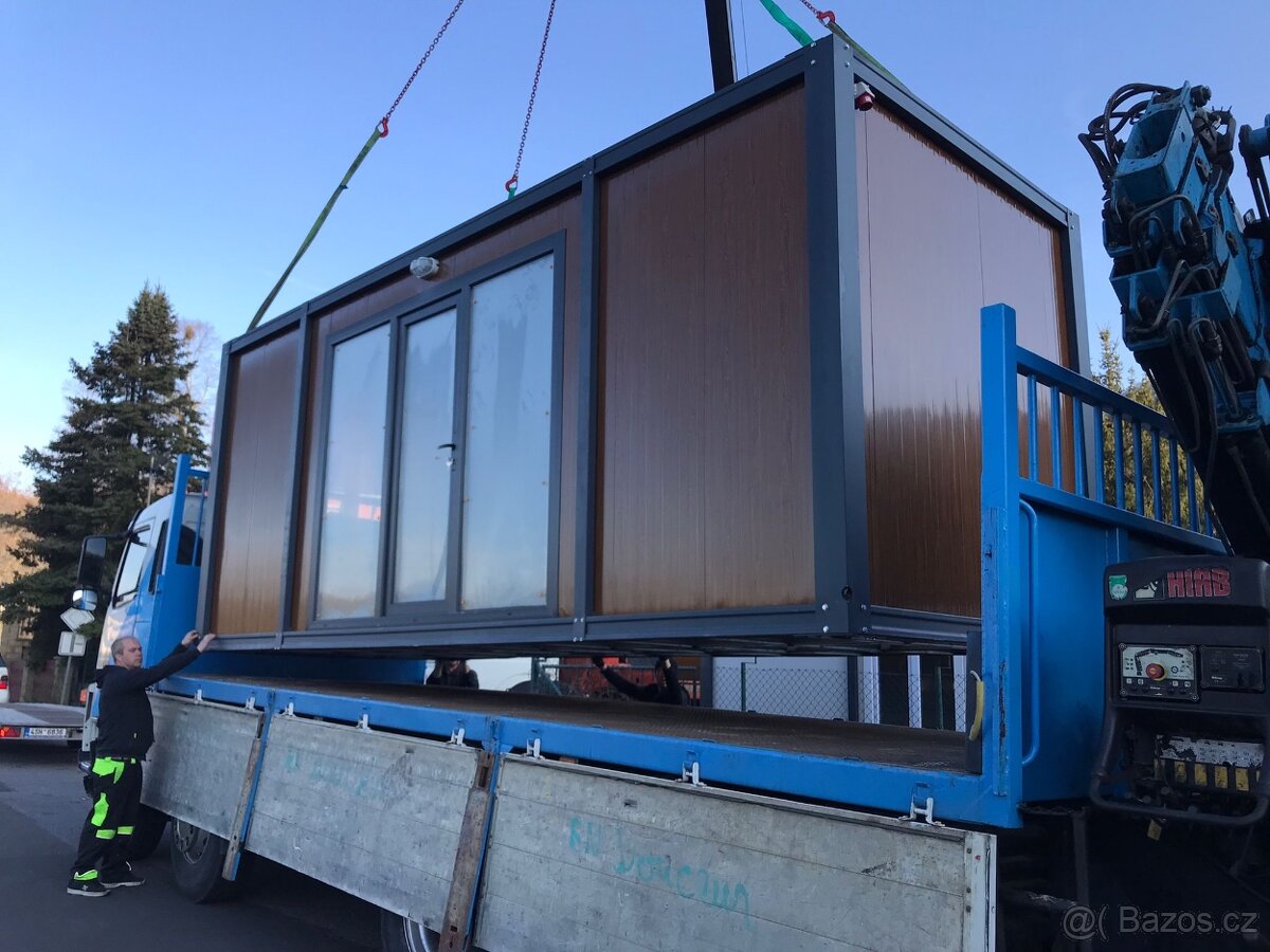 Obytný kontejner 3x7m. zateplena podlaha - 2