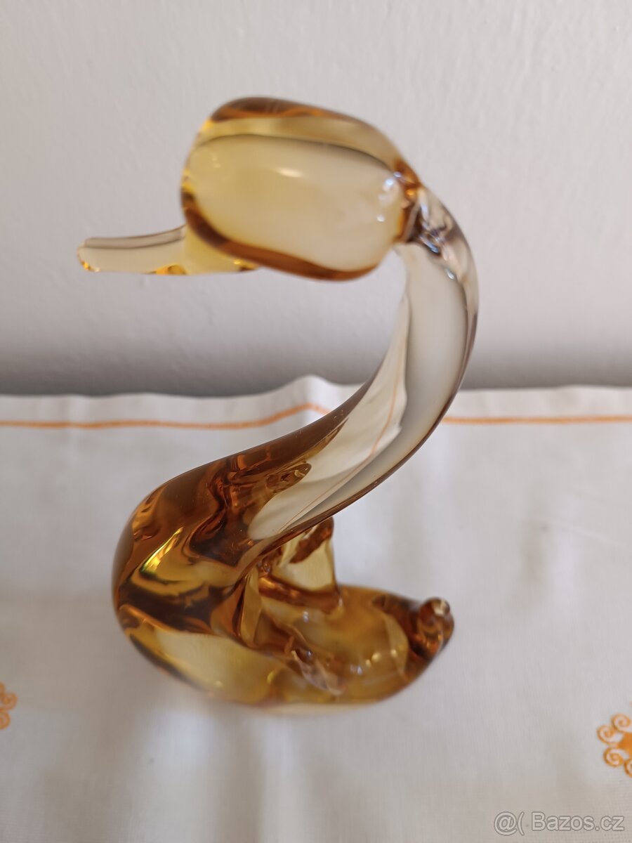 Labuť žlutá hutní sklo - 2