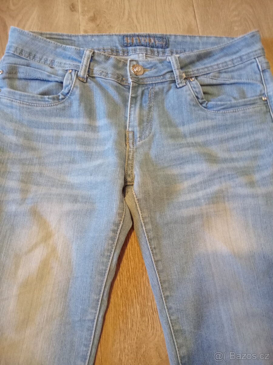 Prodám dámské/ dívčí džíny Seyoo, vel. 40 - 2