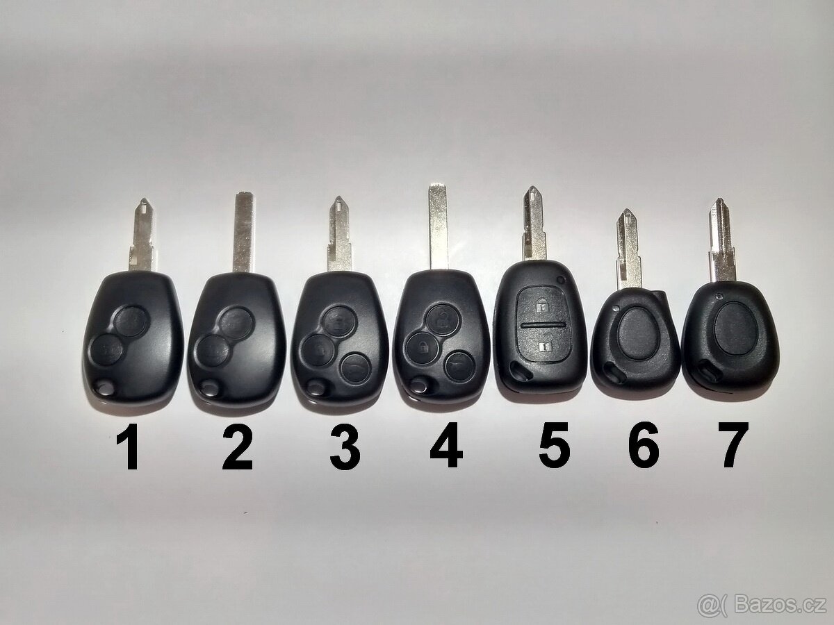 obal klíče autoklíč Dacia Logan,Duster,Sandero Dokker - 2