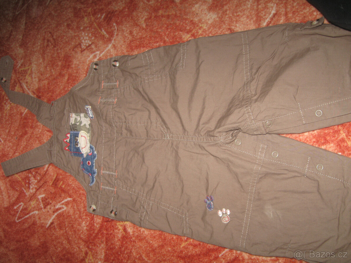 kalhoty+tričko vel 12/18 měs - 2