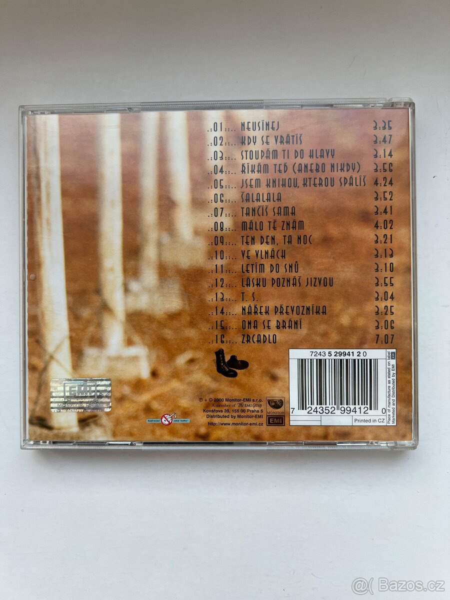 Petr Muk - Jizvy lásky - 2000 EMI - 2