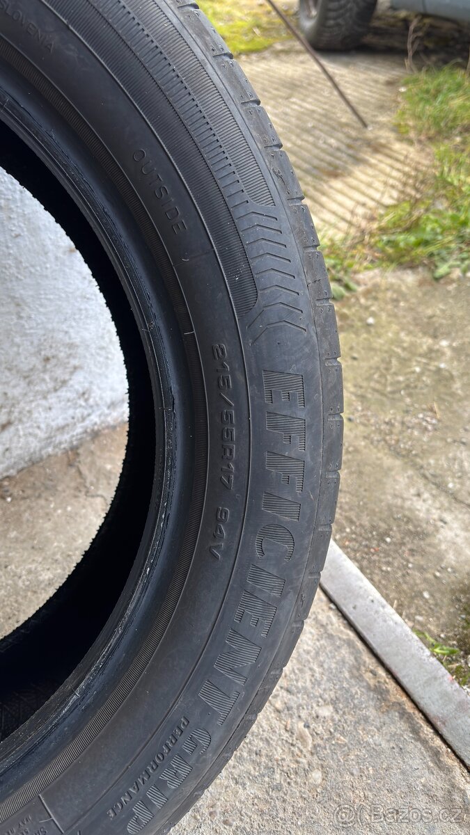 Letni pneu 215/55 R17 - 2