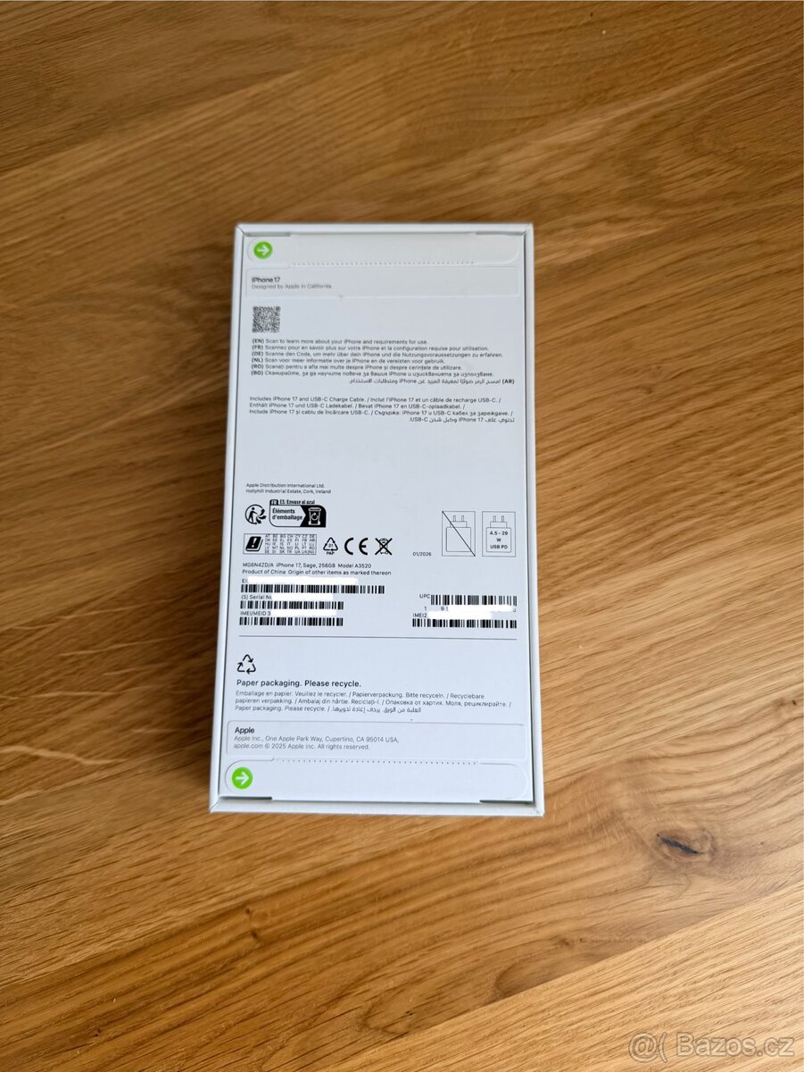 iPhone 17 256GB Sage Nový - 2