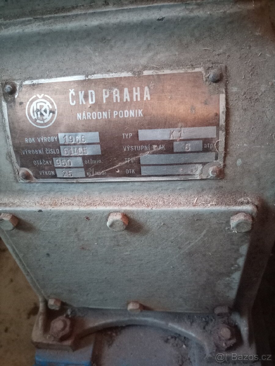 Kompresor ČKD K1 - 2