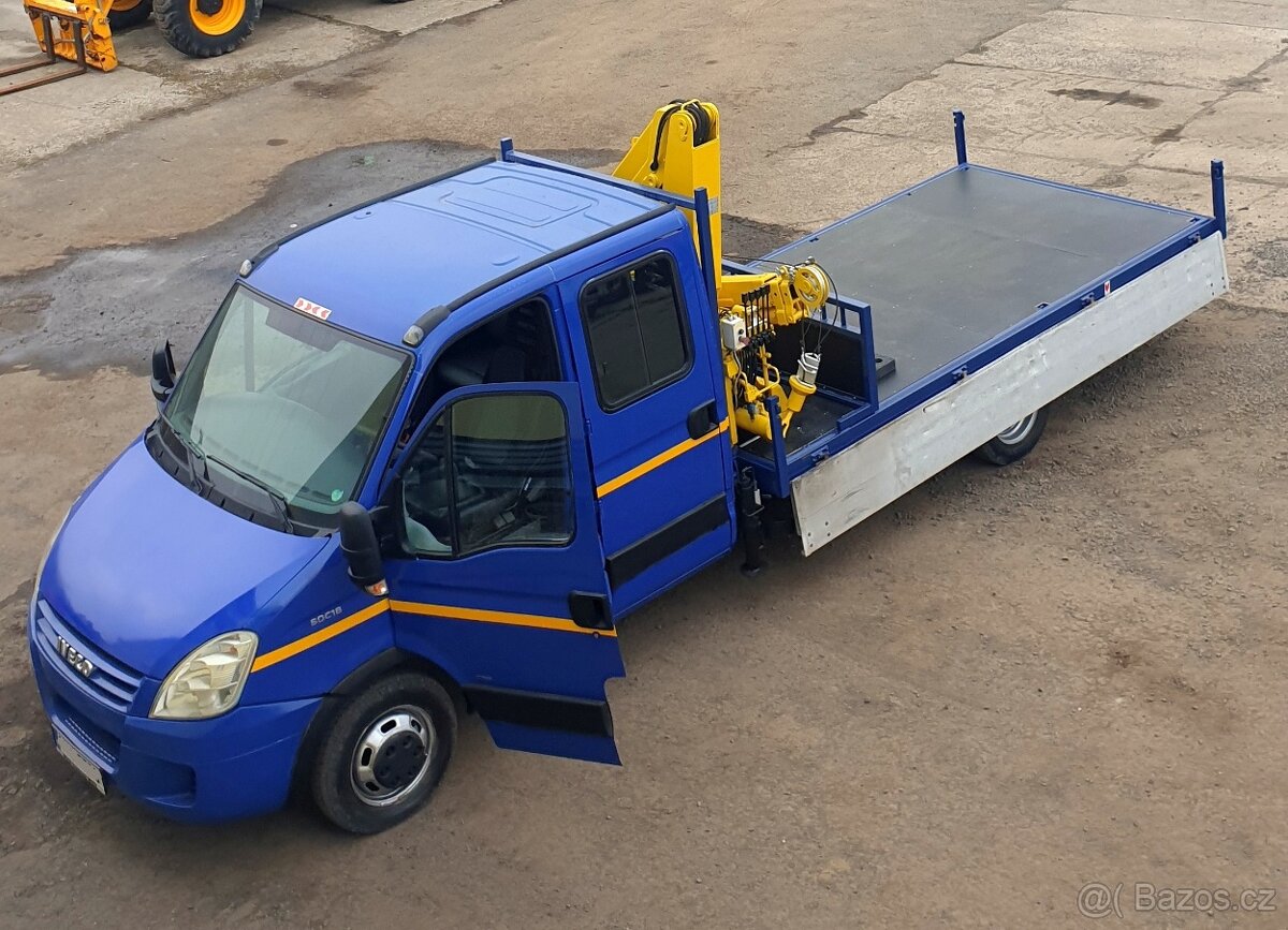 3.5/5t tuplák RP.B 7os.Iveco 50C18 Daily 3.D,16V +HR naviják