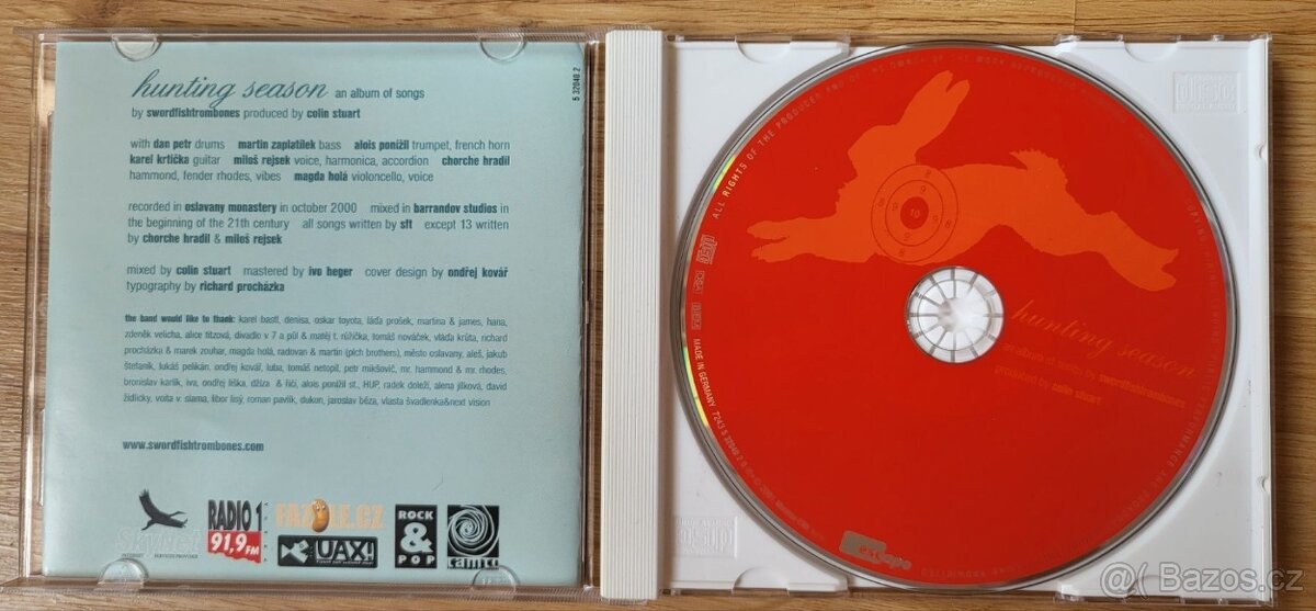 Prodám CD Swordfishtrombones – Hunting Season z 2001 - 2