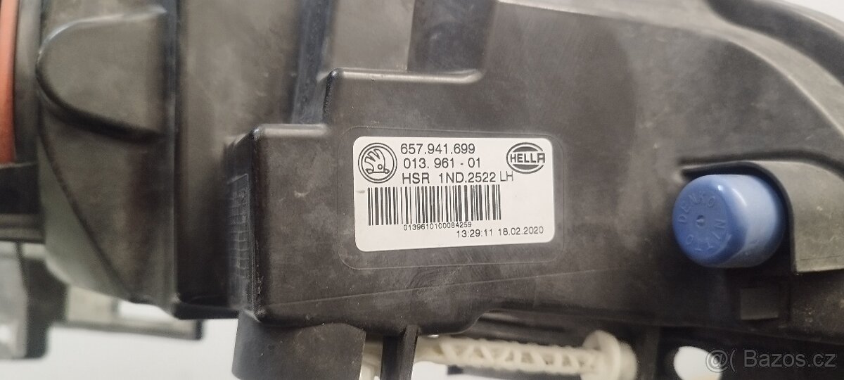 Mlhové světlo Škoda Scala - 2