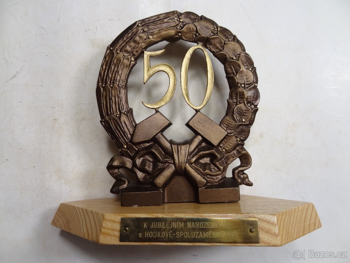 Dárek k 50. narozeninám a k 60. - 2