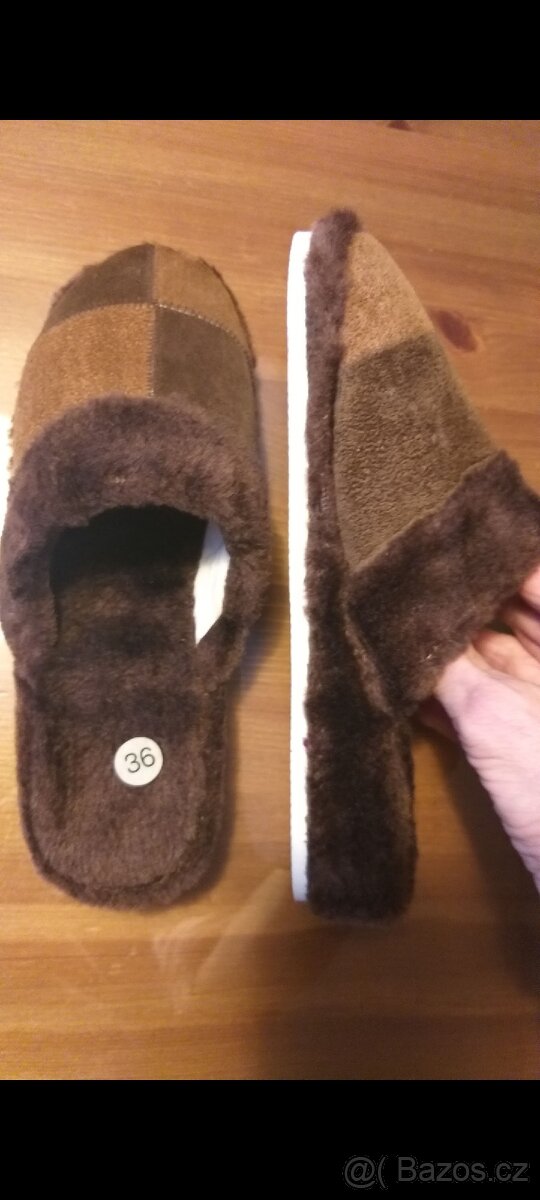 Retro pantofle na chození "po dvorku" - 2