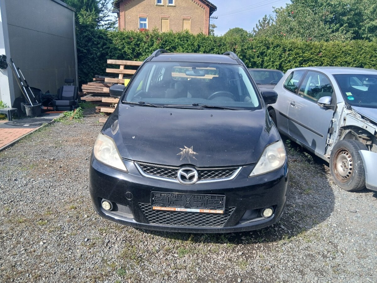 Mazda 5, 2.0 D na opravu, pojízdné - 2