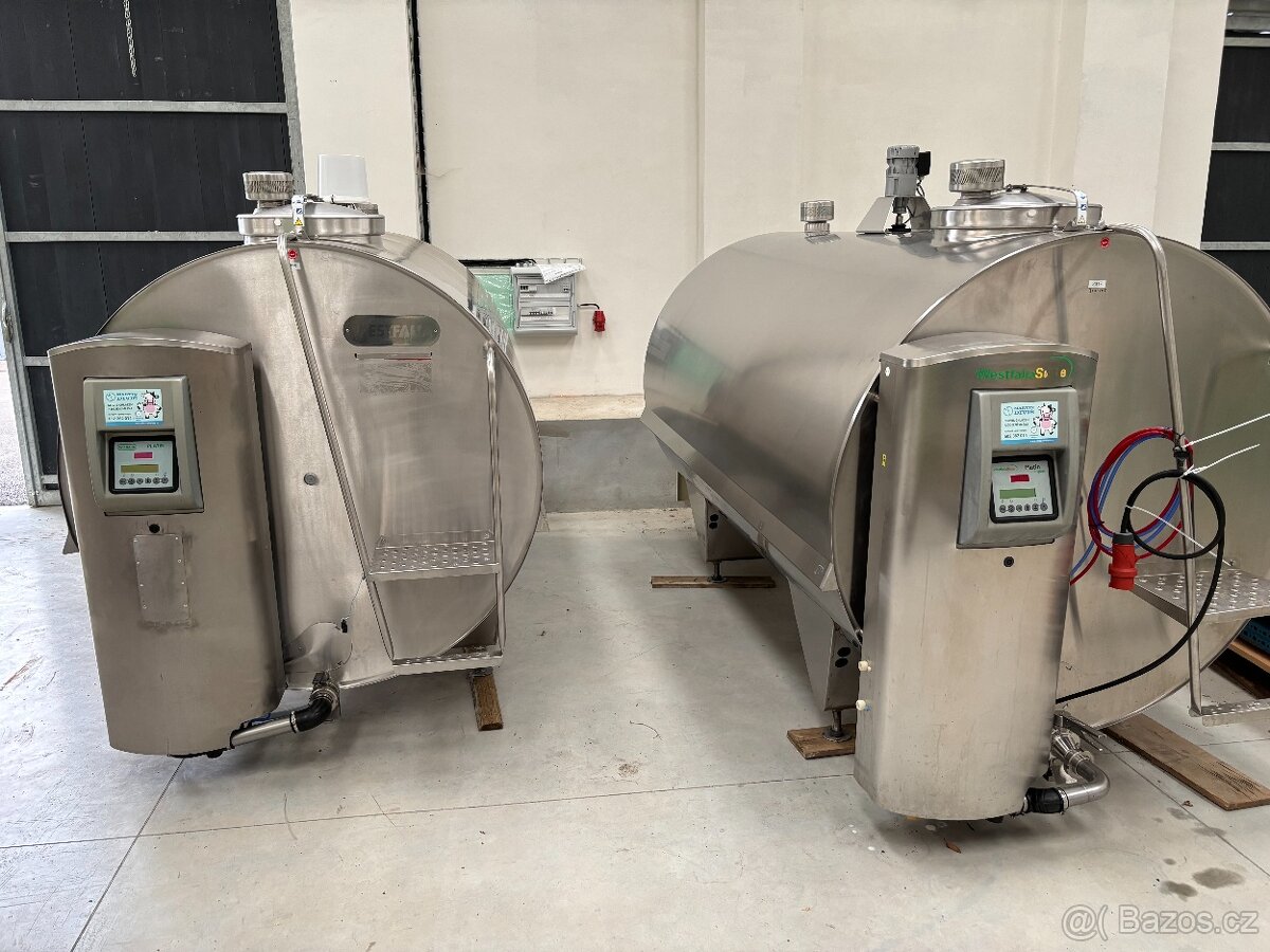 Chladící tank na mléko - 2