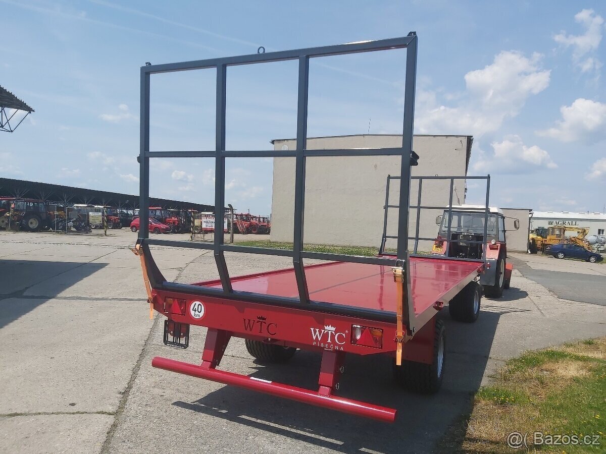 Traktorový přepravník balíků WTC PLT 8 - ihned k odběru - 2