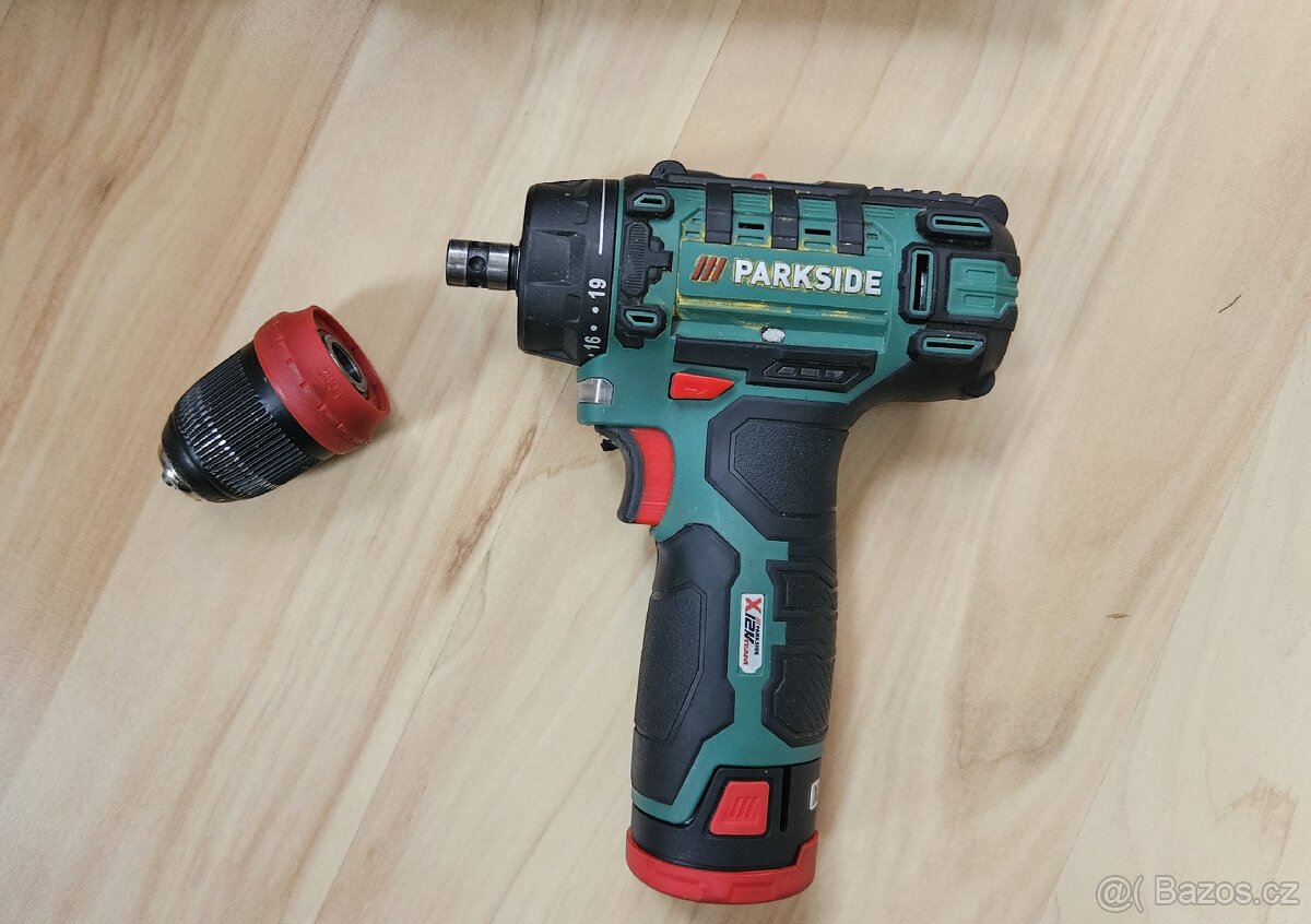 Aku šroubovák Parkside PBSA 12 D2 - 2