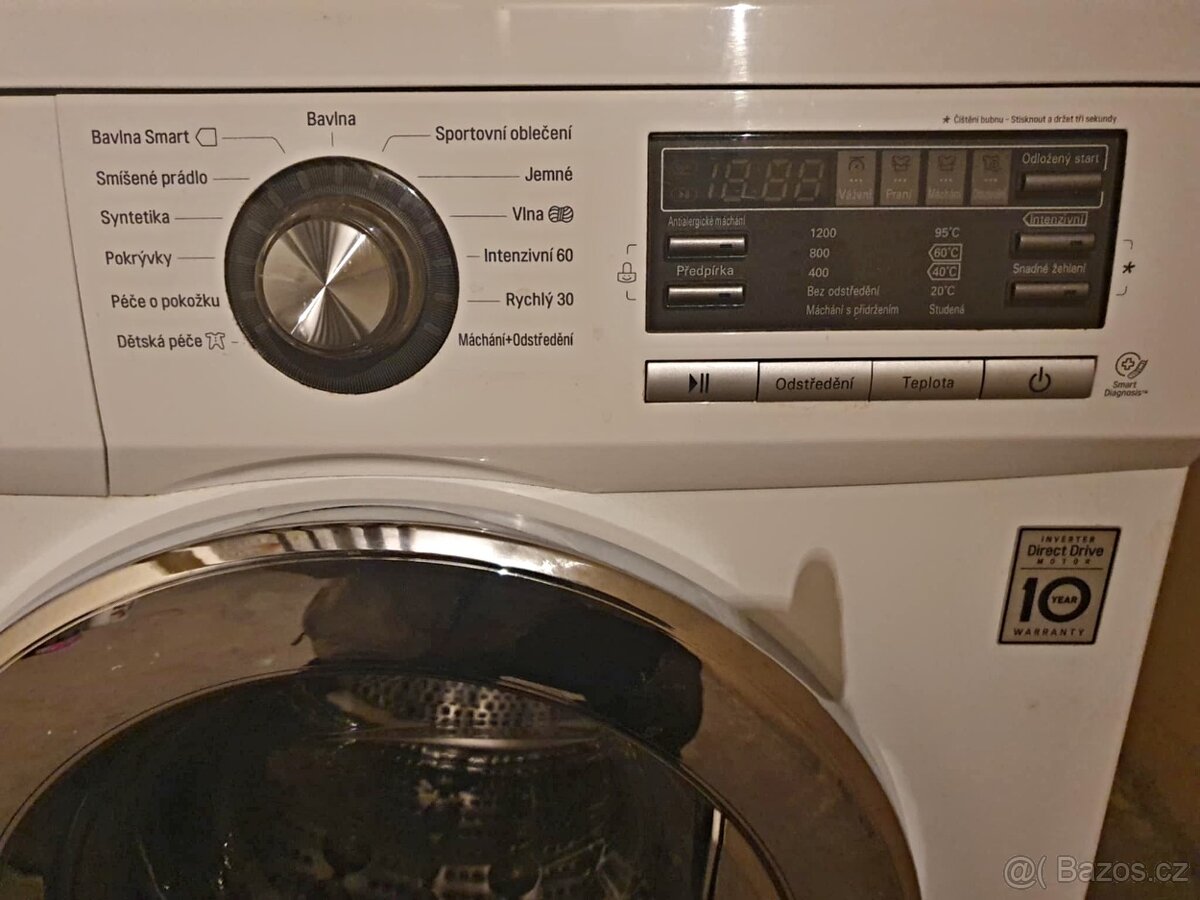 PRACKA LG,BOCNI PLNENI,7KG,PLNE FUNKCNI - 2