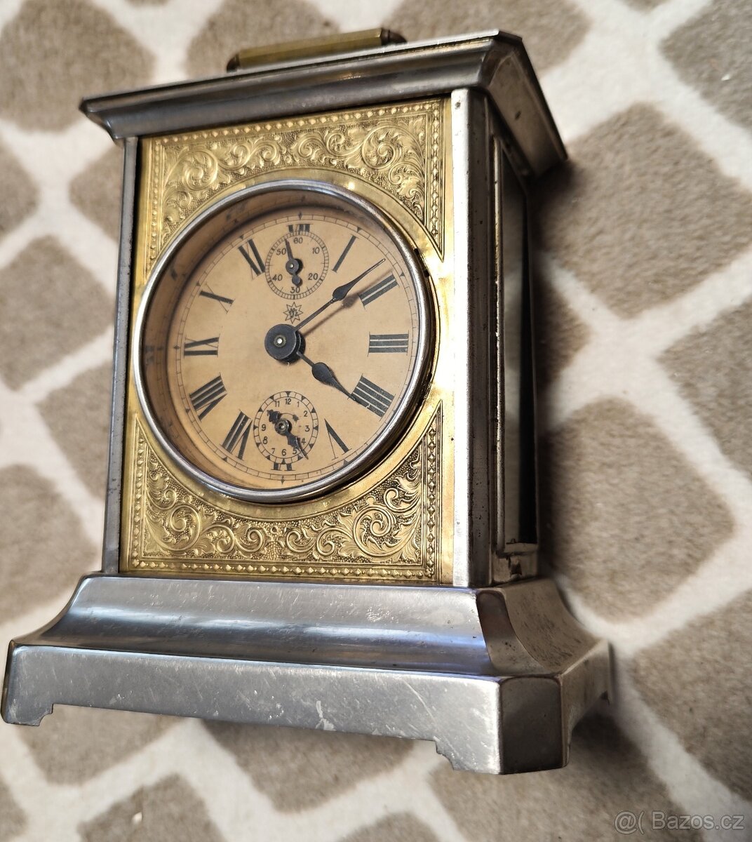 TOP raritka - budík "Joker" jako hodiny s bitím i s budíke - 2