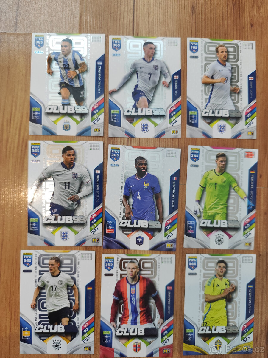 Fotbalové kartičky Adrenalyn - Fifa 365 2026 - Club 99 - 2