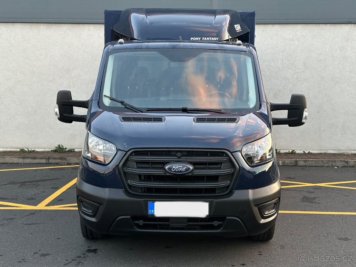 Ford Transit,96kw,7míst,1.maj.Čr,odpočet dph,tažné - 2