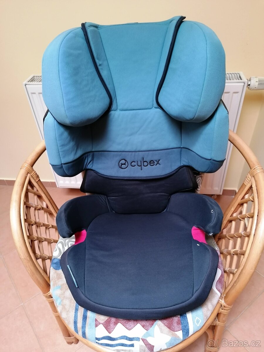 Autosedačka Cybex Solution X-Fix - bledě modrá - 2