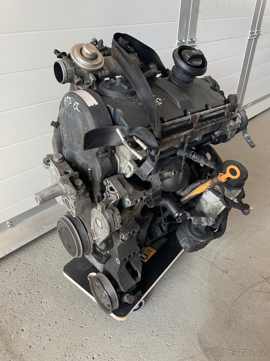 Kompletní motor 1,9tdi PD 74kw ATD - 2