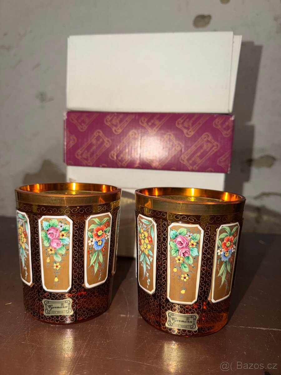 Lištované sklo Egermann - 2