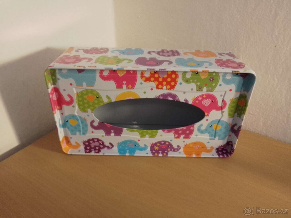 Krabička na kapesníky - Sloníci - 2