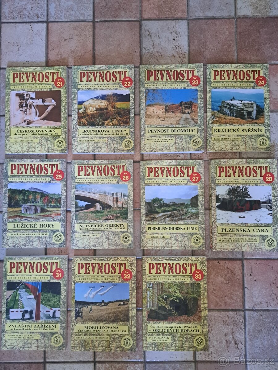 Knihy edice Pevnosti - opevnění, bunkry - 2