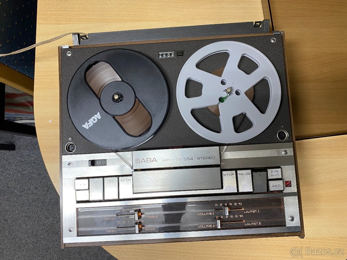 Magnetofon SABA TG554 v plně funkčním stavu - 2