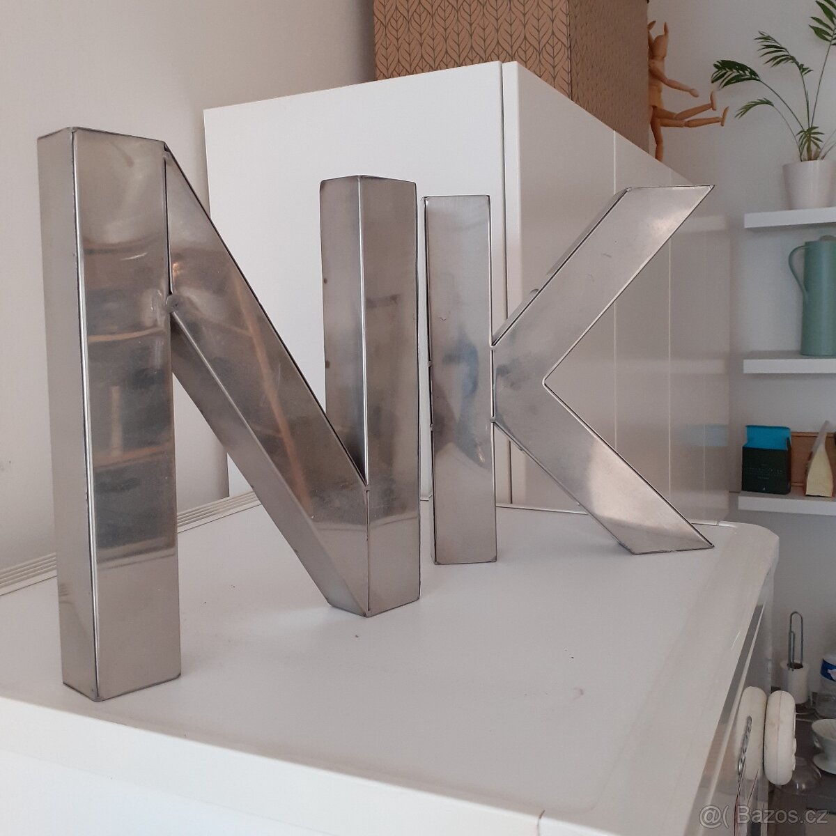 RETRO PÍSMENA chrom - 2