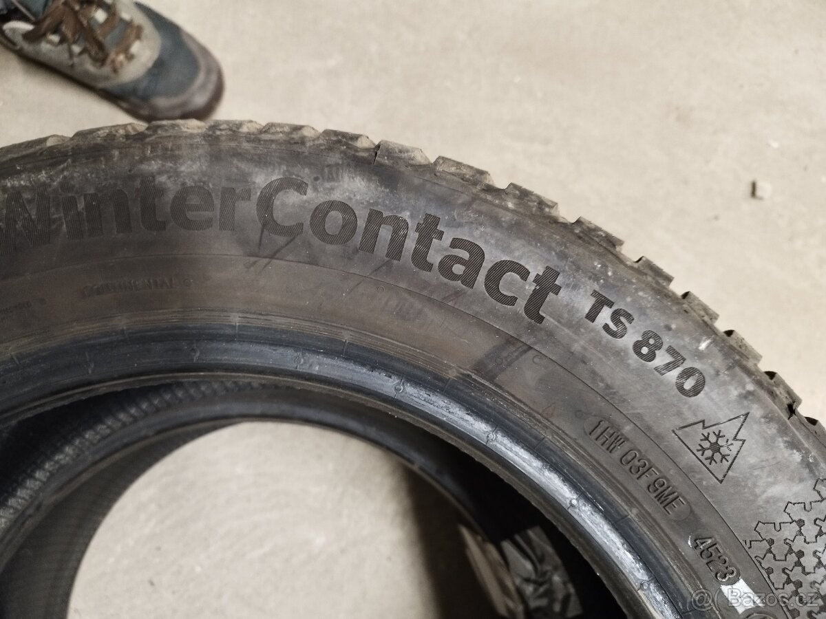 Zimní pneu 205/55R16 continental - 2