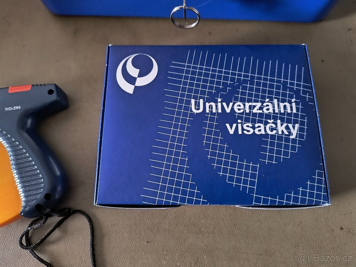 Splintovací kleště D&T 2ks.VISAČKY na oděvy bílé 3040mm - 2