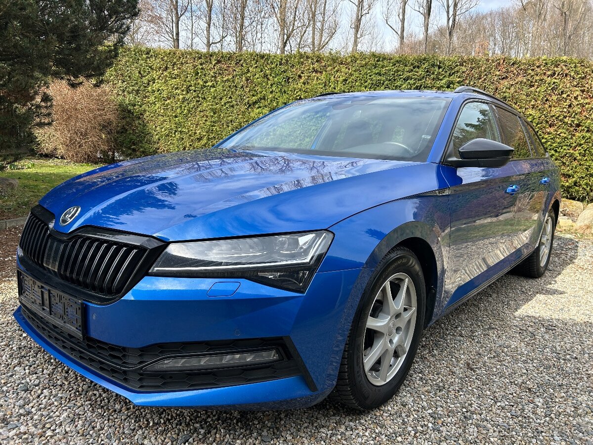 SUPERB SPORTLINE/2.0TDI/110kw/2022/MATRIX LED/FACE /Tažné - - 2