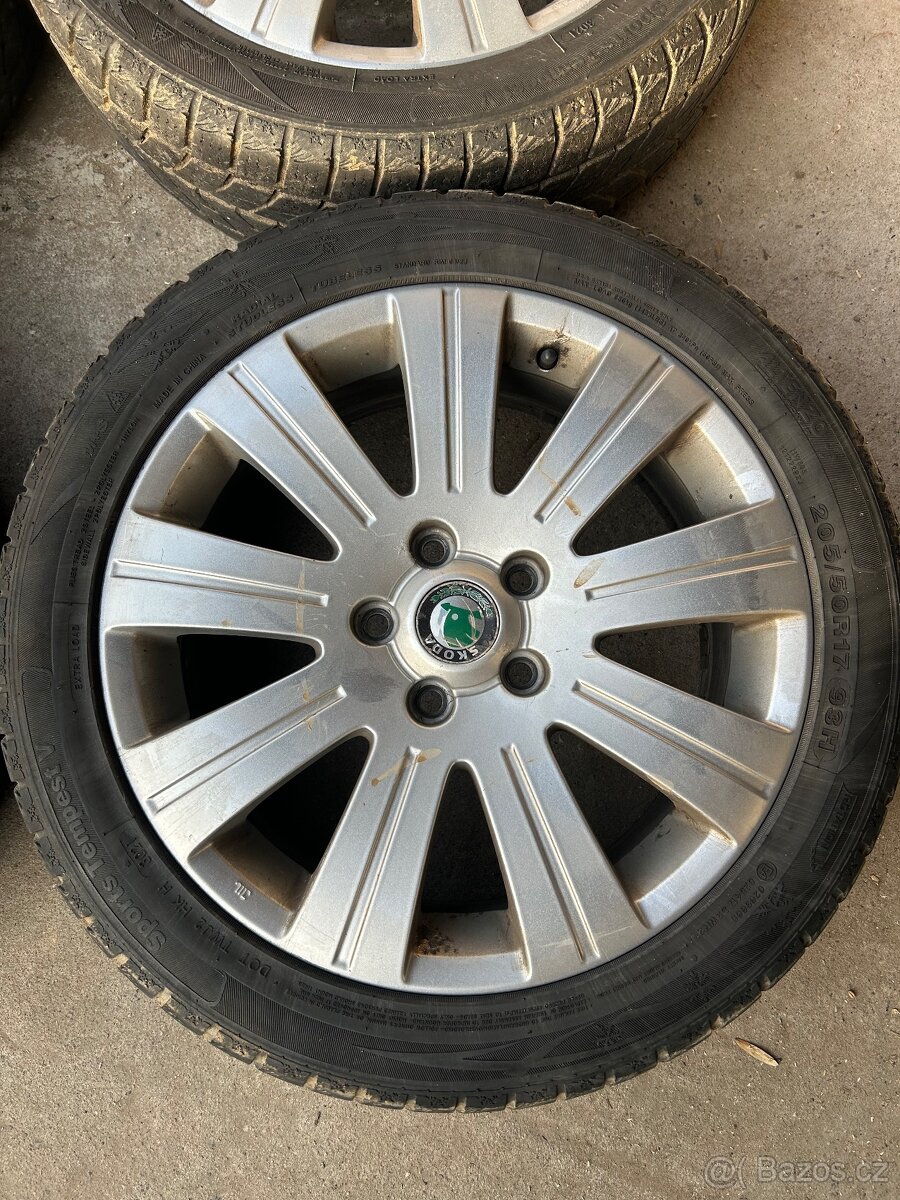 Ráfky Superb 2 6Jx17 ET45 - 2