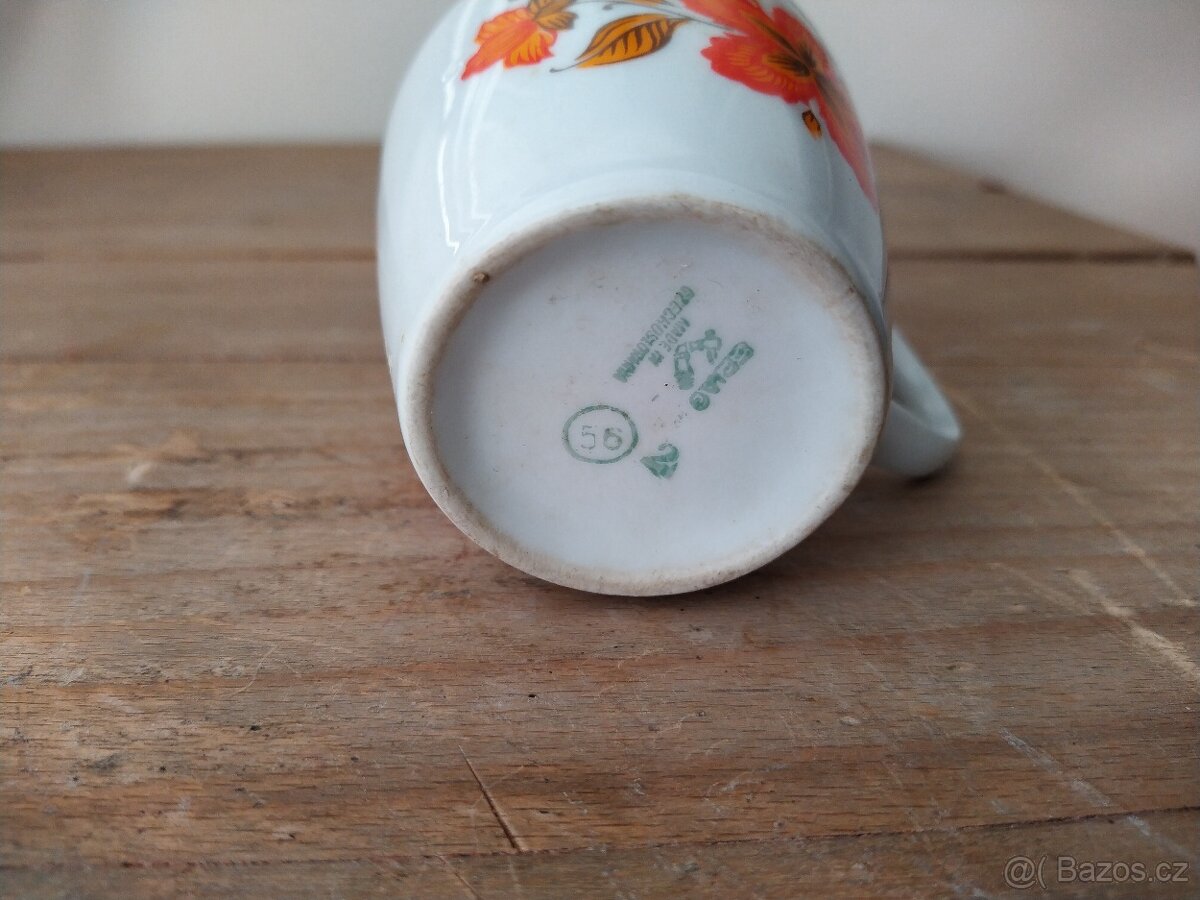 Starožitná porcelánová mléčenka - 2