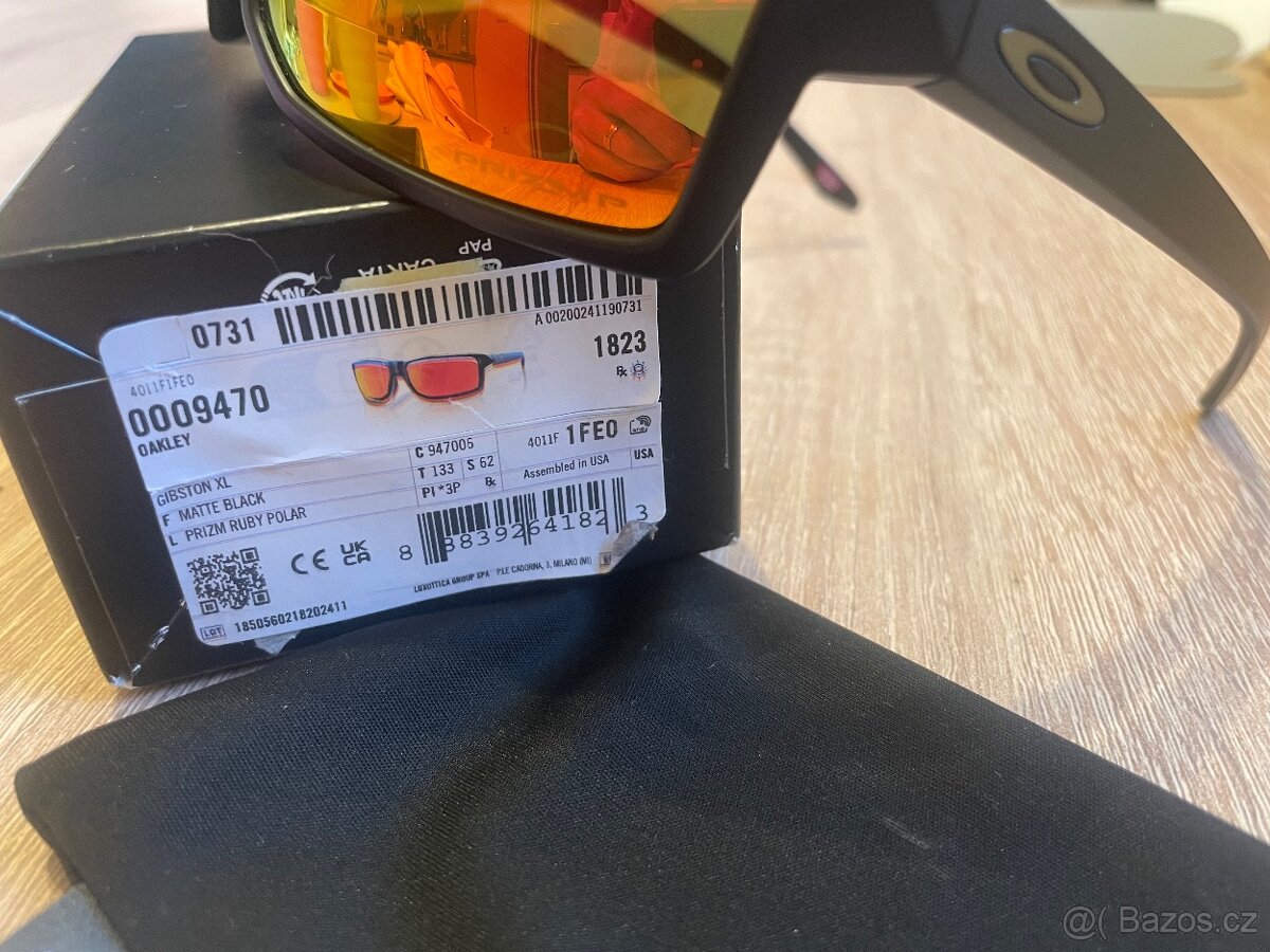 Oakley Gibston XL Black/Prizm Ruby Polarized - 2
