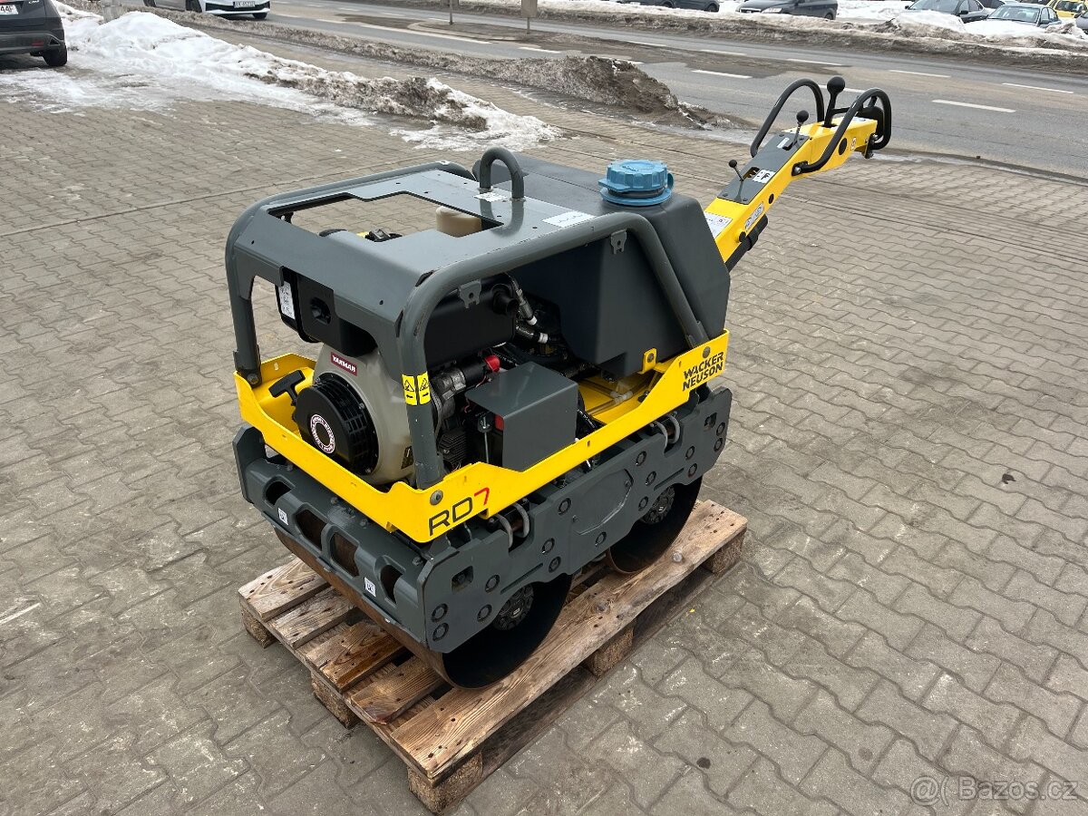 Dvoububnový tandemový valec Wacker Neuson RD7Ye Ammann Bomag - 2