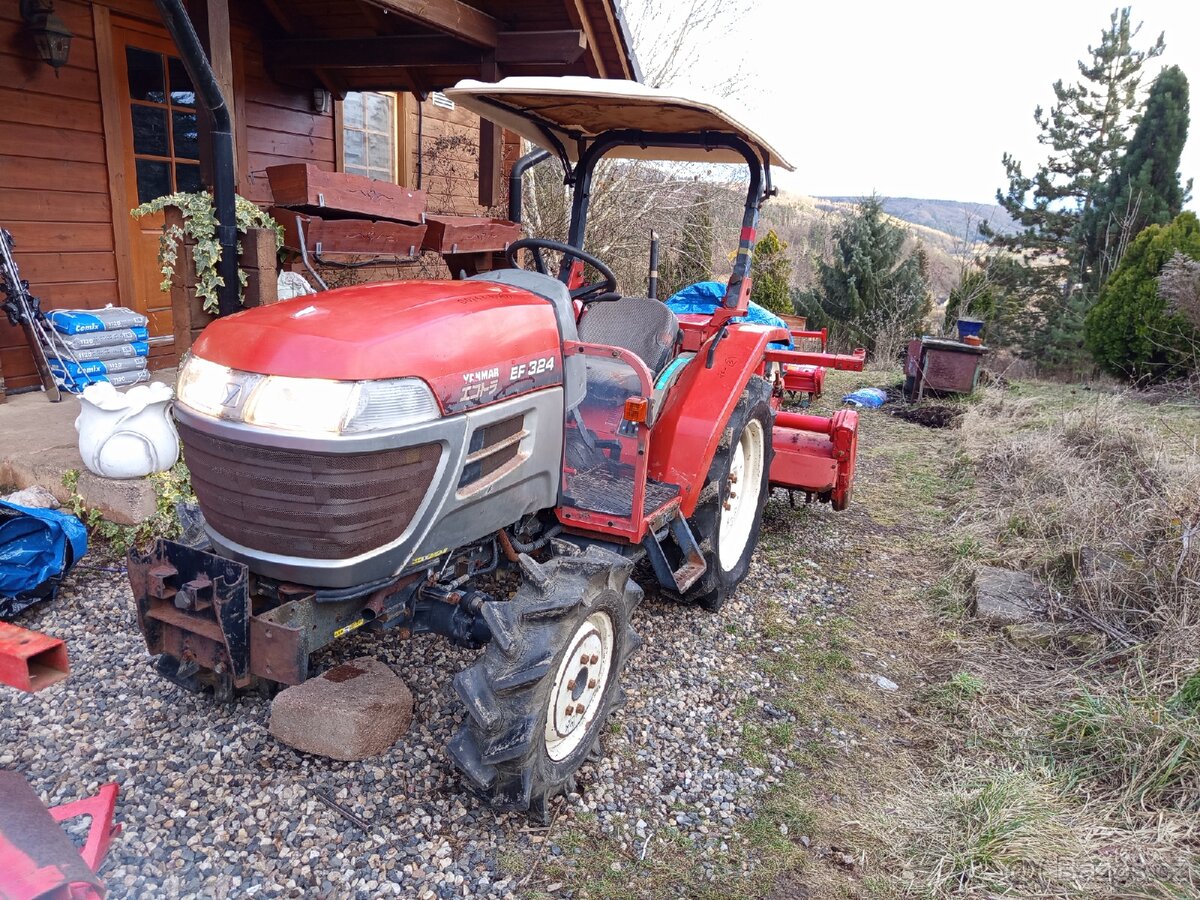 Prodám malotraktor Yanmar EF324 cena vč.DPH - 2