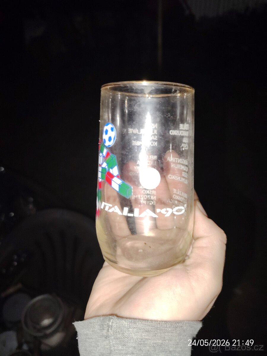 Skleničky ITALIA 90 - 2