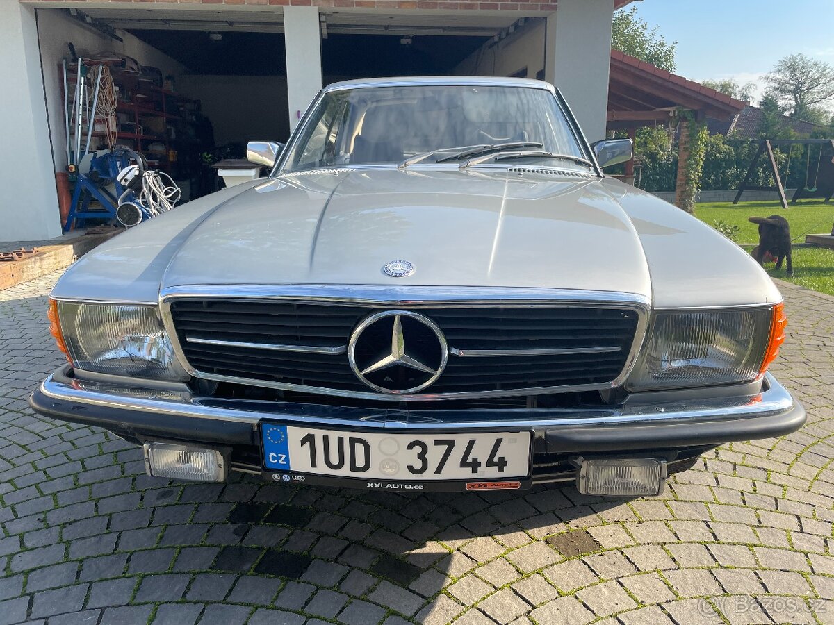 MERCEDES SLC 280 RV 1979 CZ doklady - 2