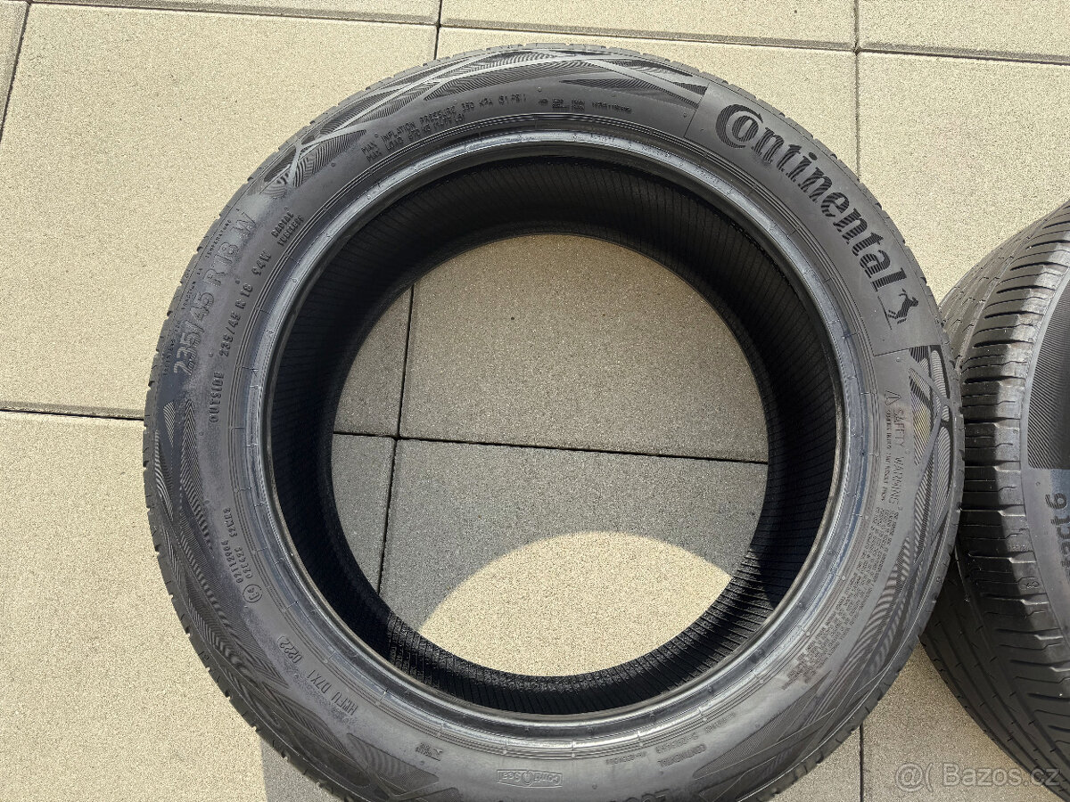 235/45 R18 CONTINENTAL ECOCONTACT 6 VÝROBA 22 - 2